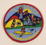 Girl Guides Abbotsford District Embroidered Fabric Patch Badge