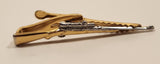 Vintage Hickok U.S.A. Rifle with Scope Gold Tone Tie Clip