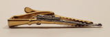Vintage Hickok U.S.A. Rifle with Scope Gold Tone Tie Clip