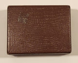 Rare Vintage Imperial Green Jade Sterling Silver Tone Cufflinks and Tie Tack In Case