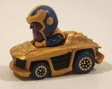 2023 Hot Wheels Racer Verse Marvel Thanos Gold Die Cast Toy Car Vehicle HPN40
