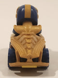 2023 Hot Wheels Racer Verse Marvel Thanos Gold Die Cast Toy Car Vehicle HPN40