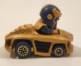 2023 Hot Wheels Racer Verse Marvel Thanos Gold Die Cast Toy Car Vehicle HPN40