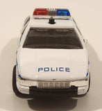 Daron NYPD #1277 Police Car White Pull Back 1/43 Scale Die Cast Toy Car Vehicle with Opening Doors
