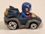 2023 Hot Wheels Racer Verse Marvel Captain America Blue and Grey Die Cast Toy Car Vehicle HKB95