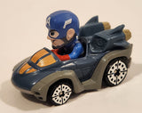 2023 Hot Wheels Racer Verse Marvel Captain America Blue and Grey Die Cast Toy Car Vehicle HKB95