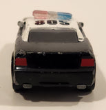 2013 Hasbro Tonka Funrise #805 Police Car Black Die Cast Toy Car Vehicle