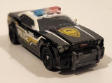 2013 Hasbro Tonka Funrise #805 Police Car Black Die Cast Toy Car Vehicle