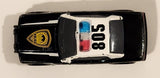 2013 Hasbro Tonka Funrise #805 Police Car Black Die Cast Toy Car Vehicle