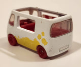 Moose Shopkins Cutie Cars Popcorn Catering Food Truck White Die Cast Toy Car Vehicle Missing The Roof