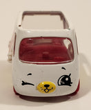 Moose Shopkins Cutie Cars Popcorn Catering Food Truck White Die Cast Toy Car Vehicle Missing The Roof