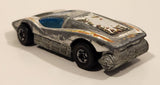 Vintage 1976 Hot Wheels Super Chromes Large Charge Aeroflash Red Lines Chrome Die Cast Toy Car Vehicle
