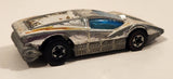 Vintage 1976 Hot Wheels Super Chromes Large Charge Aeroflash Red Lines Chrome Die Cast Toy Car Vehicle