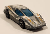 Vintage 1976 Hot Wheels Super Chromes Large Charge Aeroflash Red Lines Chrome Die Cast Toy Car Vehicle
