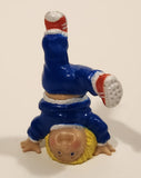 Vintage 1984 OAA Cabbage Patch Kids Handstand Blue Clothes 2 1/2 PVC Toy Figure