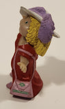 Vintage 1984 OAA Cabbage Patch Kids Girl Playing Dress Up 2 1/2" PVC Toy Figure