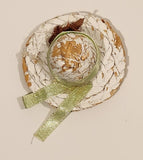 Woven Straw Country Hat Fridge Magnet