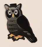 The Diploma Mill Inc Denver Colorado USA Graduation Cap Owl Clip On Bookmark