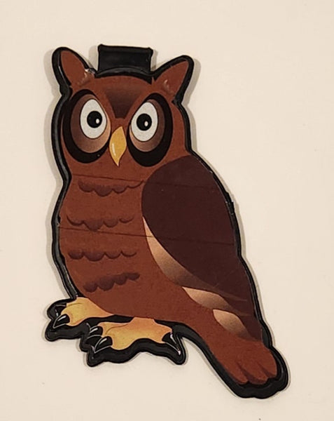 The Diploma Mill Inc Denver Colorado USA Graduation Cap Owl Clip On Bookmark
