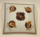 Vintage NHL Vancouver Canucks Retro Logo 13 1/2" x 13 1/2" Glass Ceiling Light Cover