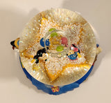 2001 Hallmark Disney Walt's 100th Birthday Mickey Minnie Pinocchio Cinderella Tinkerbell 6 3/4" Tall Musical Resin Snow Globe