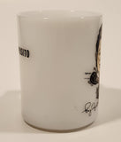Rare Vintage 1971 Pelkowski Tony Esposito #35 NHL Hockey Player White Milk Glass Coffee Mug Cup