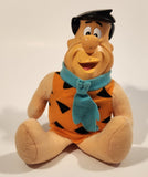 1994 Days Inn Travel Buddies HBPI Hanna Barbera The Flintstones Fred 9" Tall Stuffed Toy Doll Figure with Plastic Head