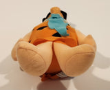 1994 Days Inn Travel Buddies HBPI Hanna Barbera The Flintstones Fred 9" Tall Stuffed Toy Doll Figure with Plastic Head