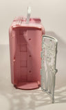 Rare 1995 Mattel Barbie Pink and White Plastic Thermos Brand Lunch Box
