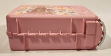 Rare 1995 Mattel Barbie Pink and White Plastic Thermos Brand Lunch Box