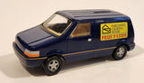 1997 Publishers Clearing House Prize Patrol Blue Van Die Cast Toy Car Coin Bank