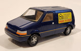 1997 Publishers Clearing House Prize Patrol Blue Van Die Cast Toy Car Coin Bank