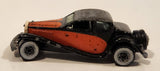 1981 Hot Wheels '37 Bugatti Black Red Die Cast Toy Classic Luxury Car Vehicle
