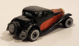 1981 Hot Wheels '37 Bugatti Black Red Die Cast Toy Classic Luxury Car Vehicle