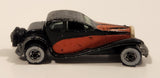 1981 Hot Wheels '37 Bugatti Black Red Die Cast Toy Classic Luxury Car Vehicle
