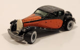 1981 Hot Wheels '37 Bugatti Black Red Die Cast Toy Classic Luxury Car Vehicle