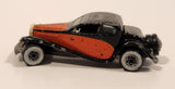 1981 Hot Wheels '37 Bugatti Black Red Die Cast Toy Classic Luxury Car Vehicle