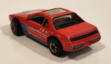 1987 Hot Wheels The Hot Ones Pontiac Fiero 2M4 Red Die Cast Toy Sports Car Vehicle - GHO