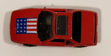 1987 Hot Wheels The Hot Ones Pontiac Fiero 2M4 Red Die Cast Toy Sports Car Vehicle - GHO