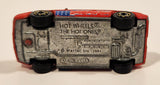 1987 Hot Wheels The Hot Ones Pontiac Fiero 2M4 Red Die Cast Toy Sports Car Vehicle - GHO