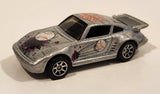 1996 Hot Wheels Sports Car Porsche 930 Home Run Silver Die Cast Toy Sports Car Vehicle
