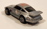 1996 Hot Wheels Sports Car Porsche 930 Home Run Silver Die Cast Toy Sports Car Vehicle