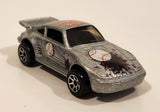 1996 Hot Wheels Sports Car Porsche 930 Home Run Silver Die Cast Toy Sports Car Vehicle