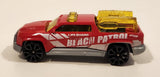 2024 Hot Wheels HW Metro Surf Duty Lifeguard Beach Patrol Truck Red Die Cast Toy Car Vehicle