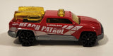 2024 Hot Wheels HW Metro Surf Duty Lifeguard Beach Patrol Truck Red Die Cast Toy Car Vehicle