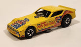 Vintage 1982 Hot Wheels Army Funny Car Pepsi Challenger Don "Snake" Prudhomme Yellow Die Cast Toy Race Car Vehicle