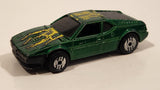 1985 Hot Wheels Ultra Hots Wind Splitter Dark Metallic Green Die Cast Toy Car Vehicle