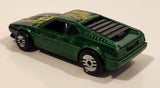 1985 Hot Wheels Ultra Hots Wind Splitter Dark Metallic Green Die Cast Toy Car Vehicle