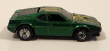 1985 Hot Wheels Ultra Hots Wind Splitter Dark Metallic Green Die Cast Toy Car Vehicle