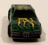 1985 Hot Wheels Ultra Hots Wind Splitter Dark Metallic Green Die Cast Toy Car Vehicle